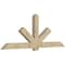 Ekena Millwork Kennewick Rough Sawn Timber Gable Bracket, Douglas Fir, 96"W x 36"H x 4"D x 6"F, 9/12 Pitch GBW096X36X0406KEN00RDF - alternate 5